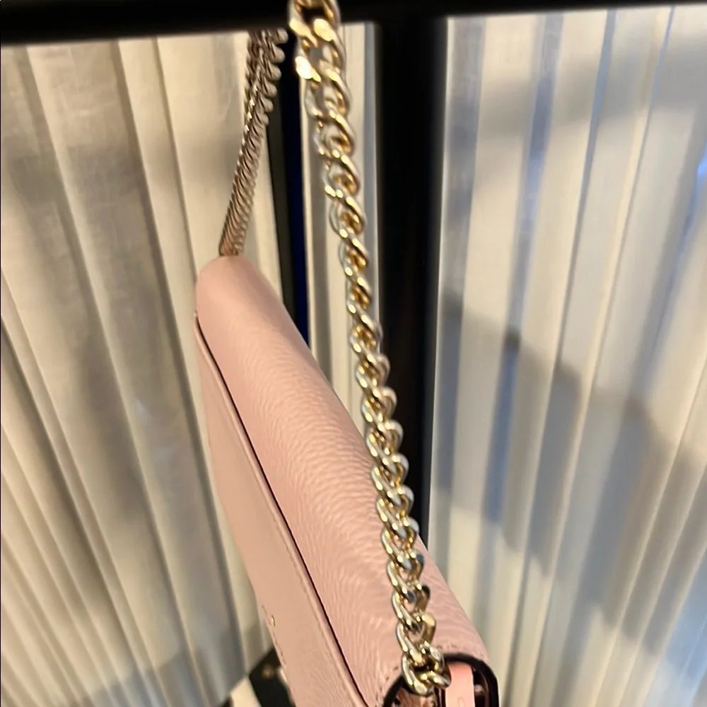 Kate Spade Pink and Gold Bow Clutch - Picture 7 of 16